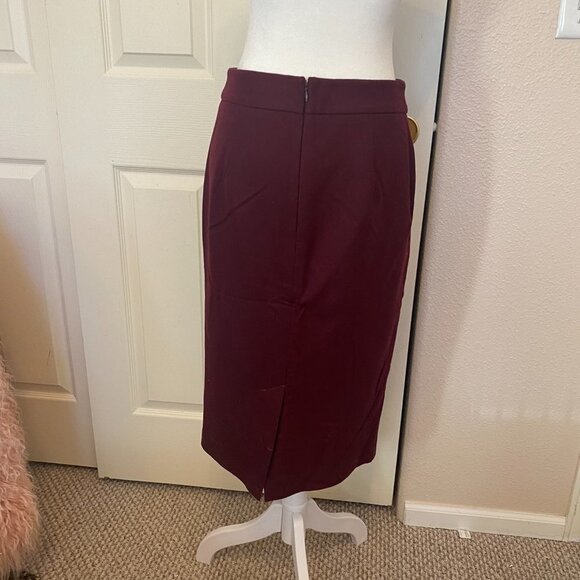 Pim and Larkin wool pencil skirt Purple Size S - Picture 2 of 4